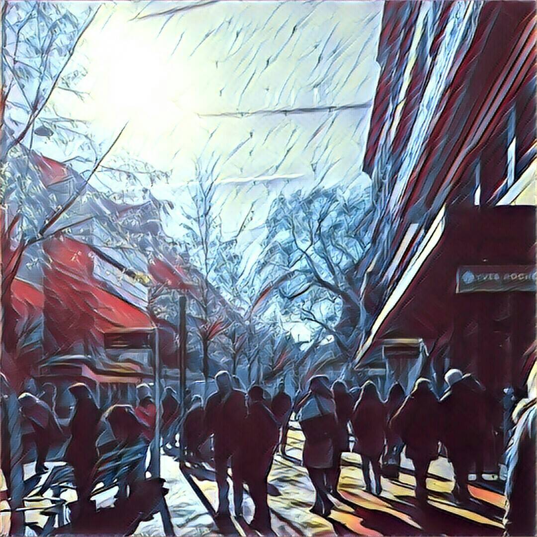 Sunny Winter day in Zürich