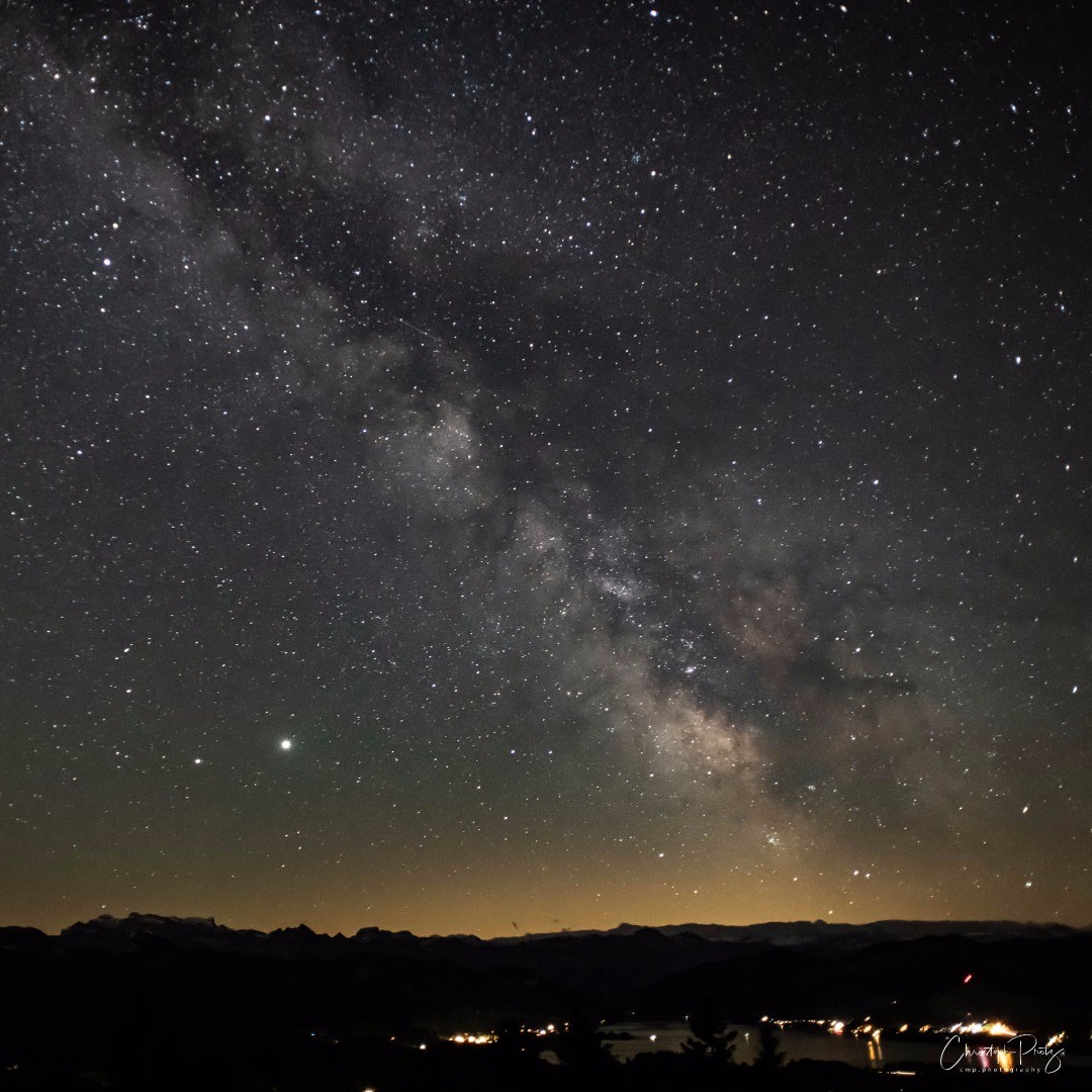 We live a little outside of Zurich and one of my before Corona time goals was already to show the beauty of the landscape over here. A friend of mine and I where spontaenously hiking up mount Etzel shortly before dark to test how dark it was for Milkyway shots. We had to wait until 01:00 until most of the light was switched off at the place. Even that close to Zurich it was impressive what and how much you can see of it.
Again, why go far away the good is so close :-)
.
.
.